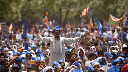 Saharanpur violence: Bhim Army chief addresses supporters at Jantar Mantar