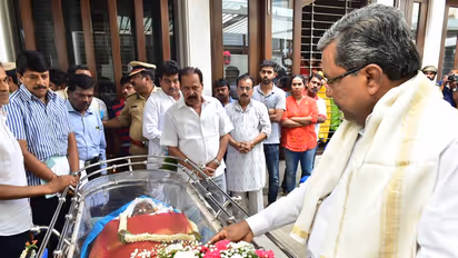 In pictures: Parvathamma Rajkumar's final journey