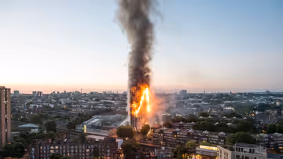 London: 16 chilling photos of massive fire that engulfed Grenfell Apartment Tower