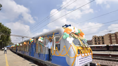 In Pics: India's first solar powered train is on track