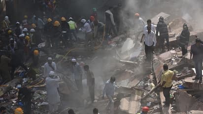 In pics: 5 storey building collapses in Mumbai's Bhendi Bazaar, 19 dead