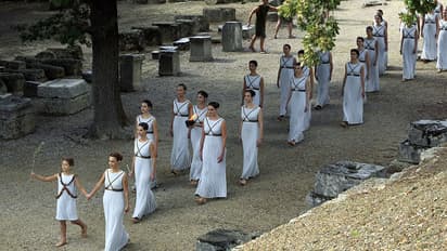 In Pics: Olympic flame begins its journey to PyeongChang