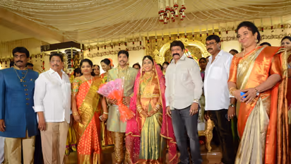 సి. కళ్యాణ్ కుమారుడు నాజా శ్రీవిద్యా వివాహ ఫోటో గ్యాలరీ