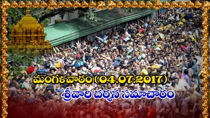 తిరుమల దర్శన సమాచారం.