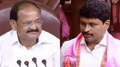 వెంకయ్య నాయుడు సలహా పాటించిన టిఆర్ఎస్ సంతోష్ (వీడియో