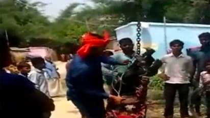 దొంగతనానికి ఇంత పెద్ద శిక్షా ..? (వీడియో)