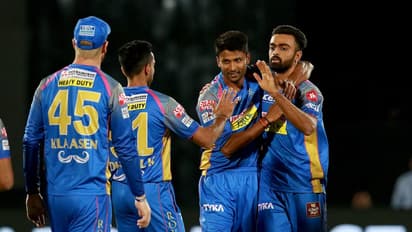 ರಾಜಸ್ಥಾನ ರಾಯಲ್ಸ್'ಗೆ ಸಾಧಾರಣ ಗುರಿ ನೀಡಿದ ಮುಂಬೈ