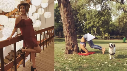 Video: Watch Amala Paul pull off 'sirsasana' like a pro
