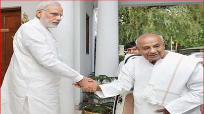 'There is no hidden meaning in Modi's speech, JD(S) will contest on its own': HD Devegowda