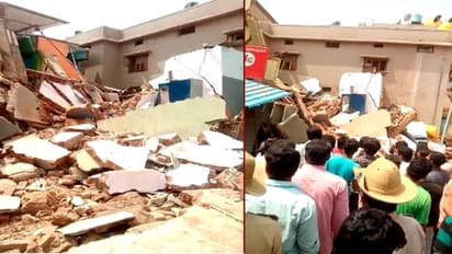 ಸಿಲಿಂಡರ್ ಸ್ಫೋಟ; ಕಟ್ಟಡ ಕುಸಿತ