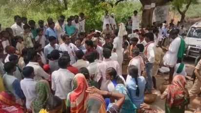 ಬೆಳಿಗ್ಗೆಯಿಂದ ಮತದಾನ ಮಾಡದೇ ಗ್ರಾಮಸ್ಥರಿಂದ ಬಹಿಷ್ಕಾರ