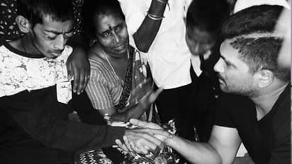 అభిమాని మరణం బన్నీని కలచివేసింది