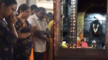 Karnataka CM Kumaraswamy goes temple-hopping as State suffers from rains