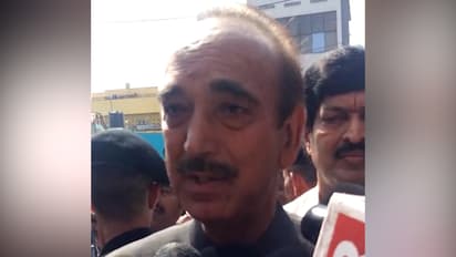 జమ్ము కశ్మీర్ పై అమిత్ షా అణుబాంబు వేశారు, కలలో కూడా ఊహించలేదు: ఆర్టికల్ 370 రద్దుపై ఆజాద్