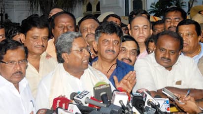 ಮೈತ್ರಿ ಸರ್ಕಾರಕ್ಕೆ ಆರಂಭದಲ್ಲೇ ವಿಘ್ನ : ಆರ್ ಆರ್ ಕ್ಷೇತ್ರಕ್ಕೆ ಪ್ರತ್ಯೇಕ ಪ್ರಚಾರ