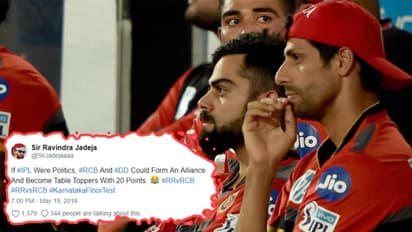 Twitter reactions as RCB crashes out of the IPL 2018