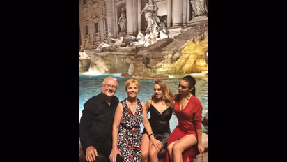 Here is why Amy Jackson is in Italy with her family
