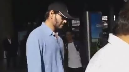 మీసం, గడ్డంతో ఎయిర్ పోర్టులో మహేష్( వీడియో)