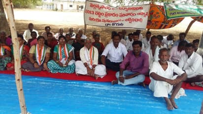 మల్లన్న సాగర్ దీక్షలో చెరుకు ముత్యం రెడ్డి