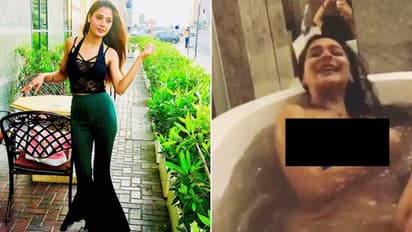 ಸೋಶಿಯಲ್ ಮೀಡಿಯಾದಲ್ಲಿ ಬಿಗ್ ಬಾಸ್ ಮಾಜಿ ಸ್ಪರ್ಧಿಯ ಬಾತ್ ಟಬ್ ವಿಡಿಯೋ