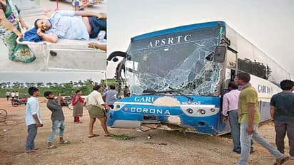 తన కాళ్లు విరిగినా.. ప్రయాణికుల ప్రాణాలు కాపాడాడు