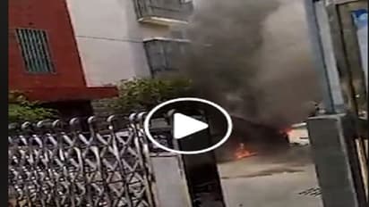 ಊದಿನ ಕಡ್ಡಿಗೆ ಬಿಎಂಡಬ್ಲ್ಯೂ ಆಹುತಿ: ವಿಡಿಯೋ..!