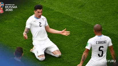 ಫಿಫಾ ವಿಶ್ವಕಪ್ 2018: ಅಂತಿಮ ಕ್ಷಣದಲ್ಲಿ ಈಜಿಪ್ಟ್ಗೆ ಶಾಕ್ ನೀಡಿದ ಉರುಗ್ವೆ