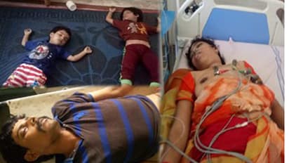 సిద్దిపేటలో దారుణం,భార్యా పిల్లలతో కలిసి విలేకరి ఆత్మహత్య