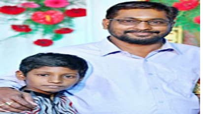 కొడుకుతో కలిసి తండ్రి ఆత్మహత్య, ఏడో తరగతిలో మార్కులు తక్కువగా వచ్చాయని...