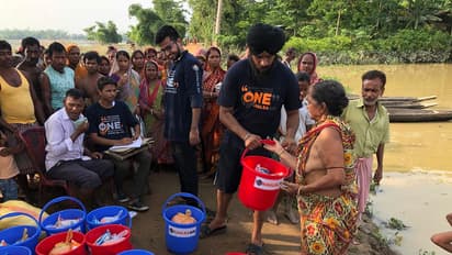 ಅಸ್ಸೋಂ ಪ್ರವಾಹ ಸಂತ್ರಸ್ತರ ನೆರವಿಗೆ ಸಿಖ್ ಯುವಕರು..!