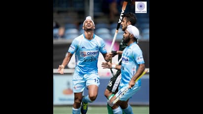 ಹಾಕಿ ಚಾಂಪಿಯನ್ಸ್ ಟ್ರೋಫಿಯಲ್ಲಿ ಫೈನಲ್‌ಗೆ ಲಗ್ಗೆ ಇಟ್ಟ ಭಾರತ