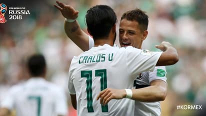 ಫಿಫಾ ವಿಶ್ವಕಪ್ 2018: ಸೌತ್ಕೊರಿಯಾಗೆ ಸೋಲುಣಿಸಿದ ಮೆಕ್ಸಿಕೋ