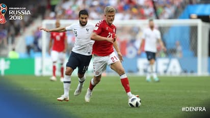 ಫಿಫಾ ವಿಶ್ವಕಪ್ 2018: ಡೆನ್ಮಾರ್ಕ್-ಫ್ರಾನ್ಸ್ ಪಂದ್ಯ ಡ್ರಾ, ಯಾವ ತಂಡಕ್ಕಿದೆ ನಾಕೌಟ್ ಅವಕಾಶ?