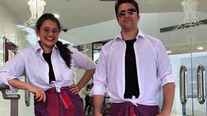 ಐಎಎಸ್ ಪ್ರಥಮ ರ್ಯಾಂಕ್ ಟೀನಾ ಪತಿಯೊಂದಿಗೆ ಲುಂಗಿ ಡ್ಯಾನ್ಸ್