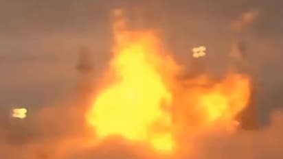 ಹಿಂಗ್ಯಾಕಾಯ್ತು?: ನಭಕ್ಕೆ ಚಿಮ್ಮಲಿದ್ದ ರಾಕೆಟ್ ನೆಲದಲ್ಲೇ ಸ್ಫೋಟ!