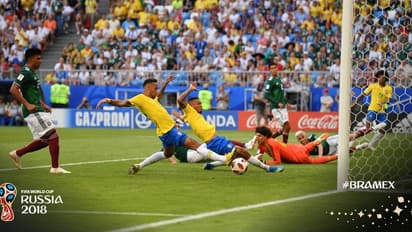 ಫಿಫಾ 2018: ನೇಯ್ಮಾರ್ ಅಬ್ಬರದಿಂದ ಕ್ವಾರ್ಟರ್ ಫೈನಲ್ಗೆ ಲಗ್ಗೆ ಇಟ್ಟ ಬ್ರೆಜಿಲ್