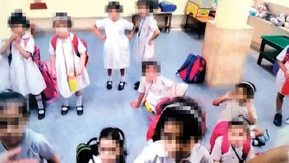 स्कूल में बच्चों पर किया अत्याचार घंटों बेसमेंट में रखा बंद