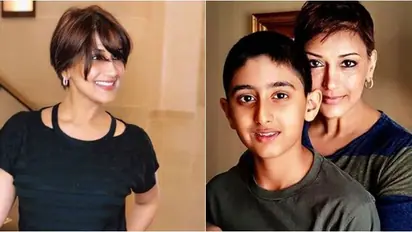 Sonali Bendre shares news of cancer with son; here is how 12-year-old responds