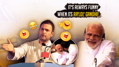 Rahul Gandhi hits funny bone in Lok Sabha during No-confidence debate: Here are some hilarious memes