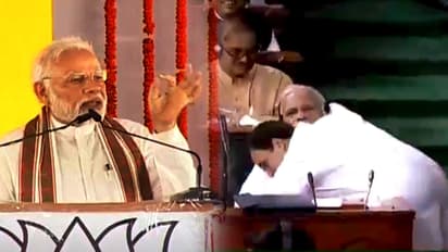 पीएम मोदी ने बताया...इसलिए गले पड़े राहुल