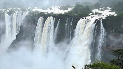 60 అడుగుల ఎత్తు నుండి  జలపాతంలోకి స్నేహితురాలిని తోసింది