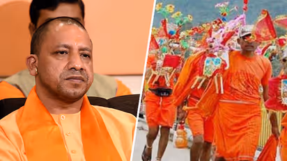 देवरिया से बाबा धाम को निकले भगवाधारी मुसलिम कांवड़िए