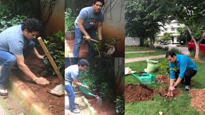 కేటీఆర్ ఛాలెంజ్ను స్వీకరించిన సచిన్, లక్ష్మణ్