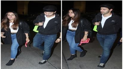 गर्लफ्रेंड संग लंदन पहुंचे वरुण धवन