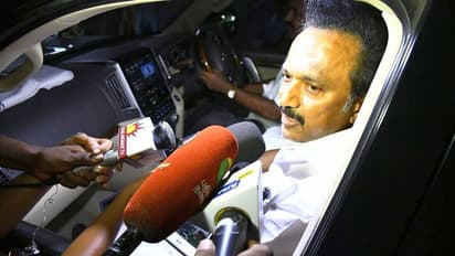 കരുണാനിധിയുടെ ആരോഗ്യ നിലയില് പുരോഗതിയെന്ന് എം.കെ സ്റ്റാലിന്