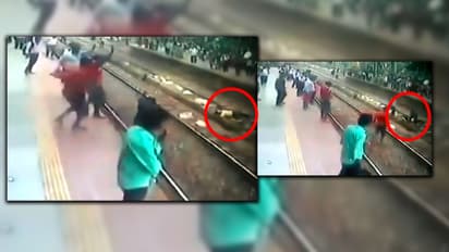 आत्महत्या के लिए रेल की पटरी पर लेट गया यह शख्स, देखें आगे क्या हुआ...
