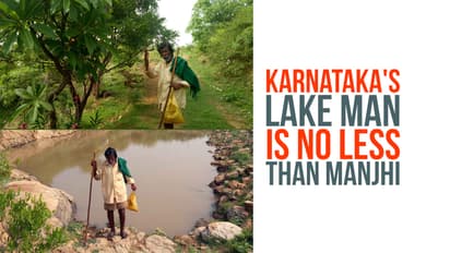 Water Warrior: 83-year-old lake messiah Kamegowda’s tryst with tanks