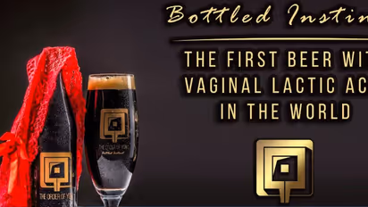 Order of Yoni, first vagina beer: Women slam it, men wonder how safe it is