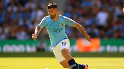 Sergio Aguero reaches milestone as Manchester City win Community Shield