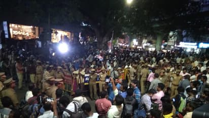 ಕರುಣಾನಿಧಿ ಆರೋಗ್ಯ ಗಂಭೀರ; ಆಸ್ಪತ್ರೆ ಸುತ್ತ ಬಿಗಿ ಭದ್ರತೆ